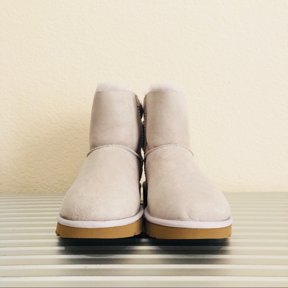 UGG Mini Bailey Bow II Velvet Ribbon Boot NIB - Picture 3 of 8